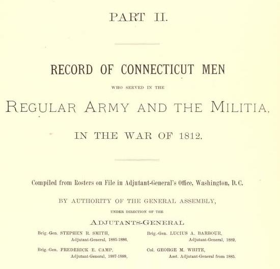 Connecticut in the War of 1812