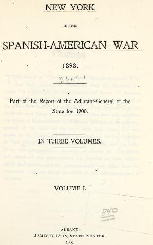 New York in the Spanish American War